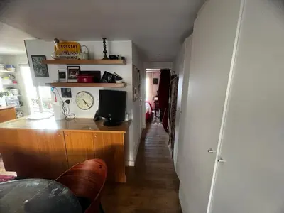 Cuisine ou kitchenette dans l'établissement Appartement - Belle vue - Marais