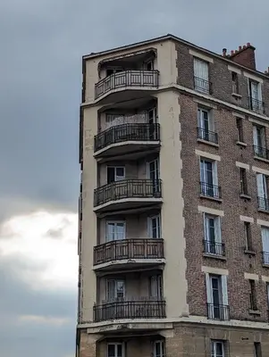 Bâtiment de l'appartement
