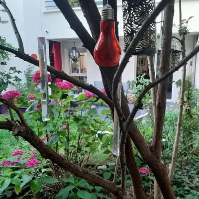 Jardin de l'établissement Appartement cosy avec jardin et parking