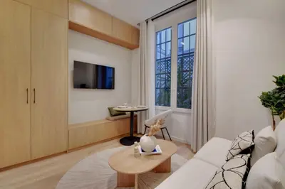 Télévision ou salle de divertissement dans l'établissement Modern studio - 2P - Montmartre - Sacre Coeur
