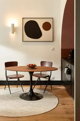 Plan de l'établissement Cosy 1BR with outside space near Canal Saint Martin