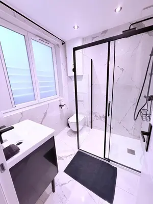 Salle de bains dans l'établissement Cosy Montorgueil Paris 2