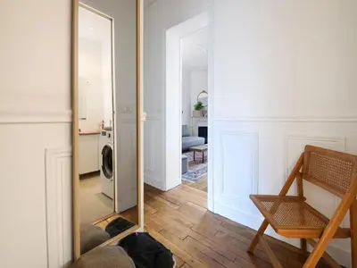 Plan de l'établissement Apartment in Paris near Line 14 Metro