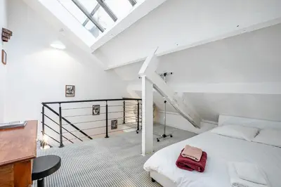 Un ou plusieurs lits dans un hébergement de l'établissement Comme à la Maison