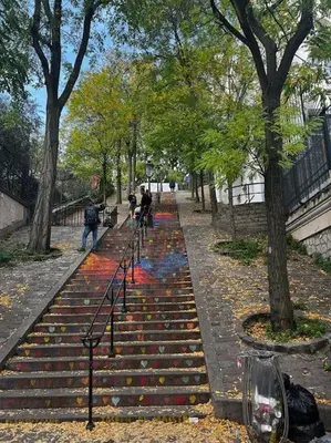 Plan de l'établissement appartement trois pièces au cœur de Montmartre