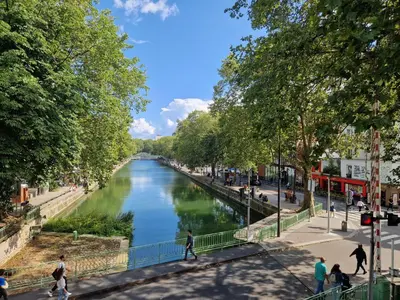 Vue sur la rivière ou le fleuve situé(e) à proximité de l'appartement