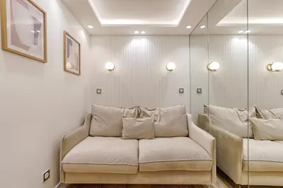 Coin salon dans l'établissement Coeur du Marais Arts&Metiers Magnifique Appartement