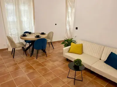 Coin salon dans l'établissement Appartement Quartier Latin Paris 5 ème