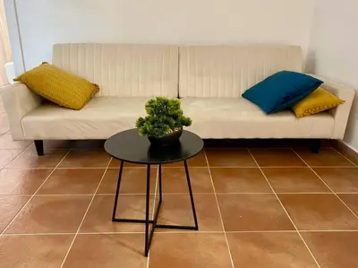 Coin salon dans l'établissement Appartement Quartier Latin Paris 5 ème