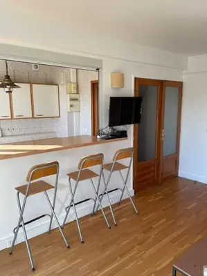Télévision ou salle de divertissement dans l'établissement Studio Gentilly/Paris 14