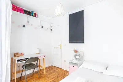 Un ou plusieurs lits dans un hébergement de l'établissement GuestReady - Family Retreat in Bastille