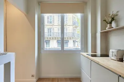 Cuisine ou kitchenette dans l'établissement Sublime studio Beaubourg by Studio prestige