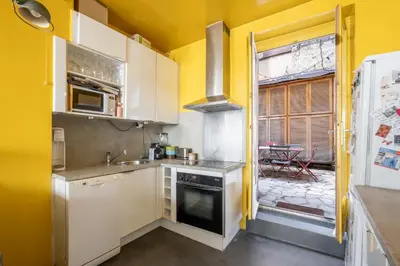 Cuisine ou kitchenette dans l'établissement Veeve - Bright Beams