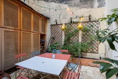 Terrasse ou espace extérieur de l'établissement Veeve - Bright Beams