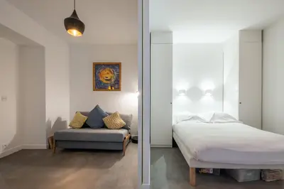 Un ou plusieurs lits dans un hébergement de l'établissement Veeve - Bright Beams
