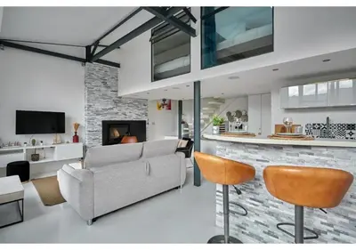 Télévision ou salle de divertissement dans l'établissement Duplex Center of Paris by Studio prestige