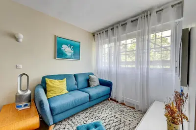 Plan de l'établissement Cocon Moderne et Design, proche Bastille et Gare de Lyon