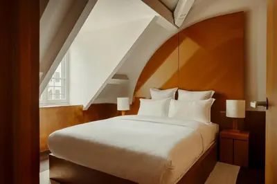 Un ou plusieurs lits dans un hébergement de l'établissement Edgar Suites - Bouchardon