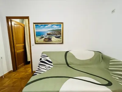 Un ou plusieurs lits dans un hébergement de l'établissement two-bedroom flat near Pompidou Centre