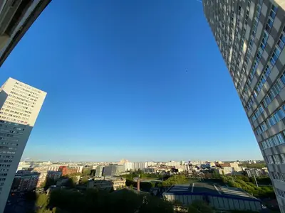 Vue générale sur Paris ou vue de la ville depuis l'appartement