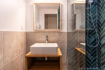 Salle de bains dans l'établissement Ideal and cozy 2BD in Saint-Martin