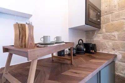 Cuisine ou kitchenette dans l'établissement Luxe - dream Location - for 2 pp