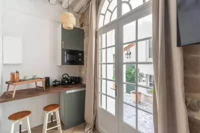 Télévision ou salle de divertissement dans l'établissement Luxe - dream Location - for 2 pp
