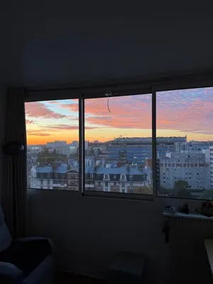 Lever ou coucher de soleil vu de la maison d'hôtes ou à proximité