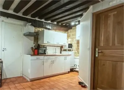 Cuisine ou kitchenette dans l'établissement Au Centre historique de Paris (Marais)