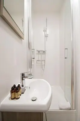 Salle de bains dans l'établissement cosy studio#heart of Le Marais.2