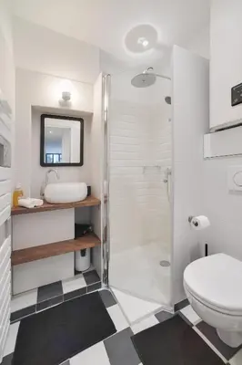 Salle de bains dans l'établissement Studio 