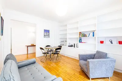 Coin salon dans l'établissement GuestReady - Beautiful Getaway near Eiffel Tower