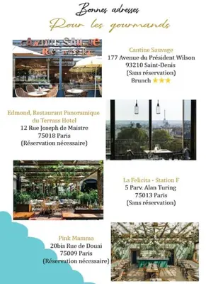 Plan de l'établissement Cozy apartment at Paris doors with free car-park