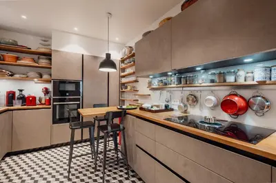 Cuisine ou kitchenette dans l'établissement Veeve - Sunrise Synergy