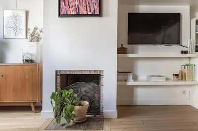 Plan de l'établissement Notre-Dame Stunning 2 BR air conditioned Flat