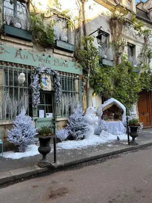 L'établissement Notre-Dame de Paris - Ile de la Cité en hiver