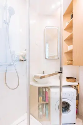 Salle de bains dans l'établissement Alluring 1 bedroom Apartment 5 min to the Eiffel Tower!