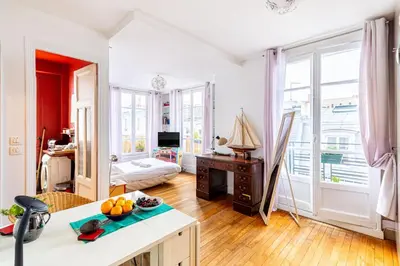 Un ou plusieurs lits dans un hébergement de l'établissement GuestReady - Studio Élégant vous Attend!