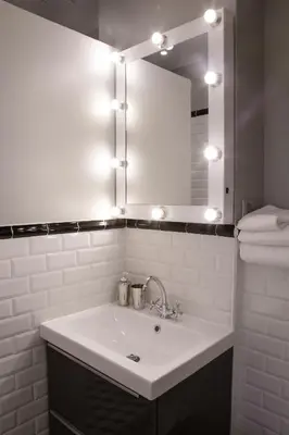 Salle de bains dans l'établissement Duplex cinéma face au Parc des Expositions
