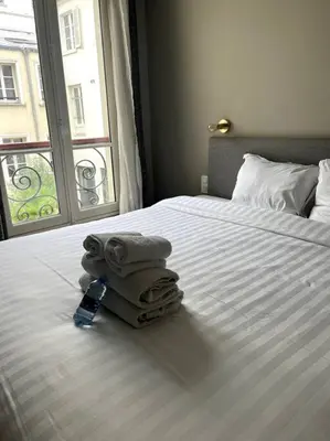 Un ou plusieurs lits dans un hébergement de l'établissement 4 personnes - St Lazar sur cour