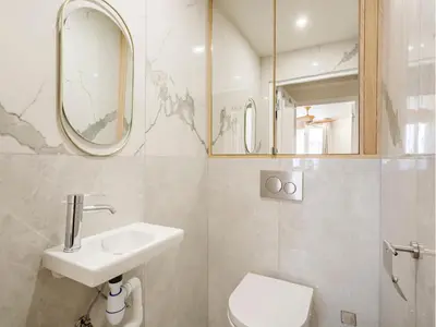 Salle de bains dans l'établissement Merveil - Luxury Suite - Champs Elysees -St George