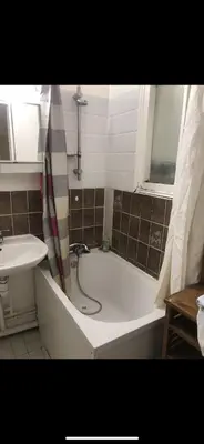 Salle de bains dans l'établissement Studio sympa,proche de la gare