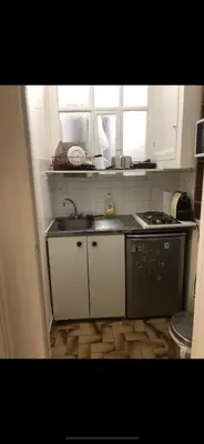 Cuisine ou kitchenette dans l'établissement Studio sympa,proche de la gare
