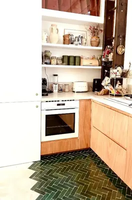Cuisine ou kitchenette dans l'établissement Luxurious loft in the heart of Belleville (2 bedrooms)