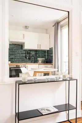 Cuisine ou kitchenette dans l'établissement Cocoon in the heart of Batignolles | By Airnest