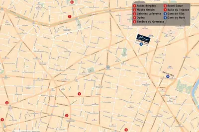 Plan de l'établissement Vivez Paris en famille - 3 chambres by 93 LaF