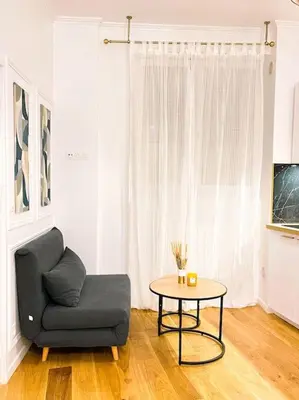 Coin salon dans l'établissement Studio du Théâtre Rez de chaussée