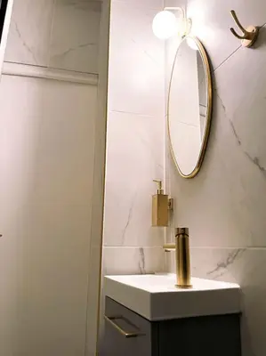 Salle de bains dans l'établissement Studio du Théâtre Rez de chaussée