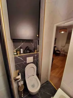 Salle de bains dans l'établissement Studio du Théâtre Rez de chaussée