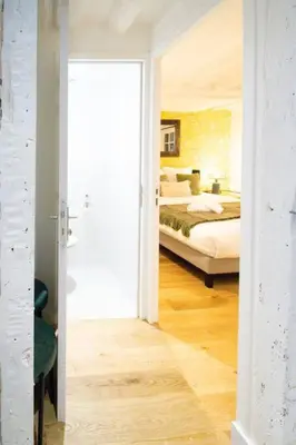 Un ou plusieurs lits dans un hébergement de l'établissement 3p.cosy flat#6pers#heart of Le Marais